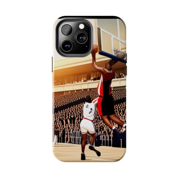 Arena Basketball with A Player Dunking Tough Phone Cases - Image 73