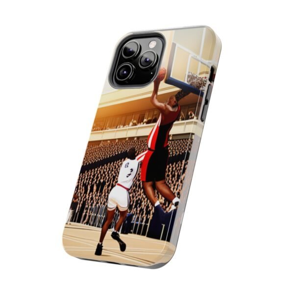 Arena Basketball with A Player Dunking Tough Phone Cases - Image 74