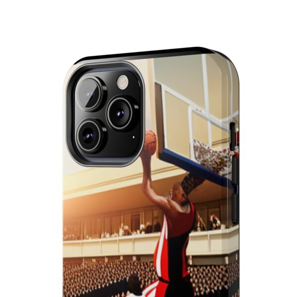 Arena Basketball with A Player Dunking Tough Phone Cases - Image 75