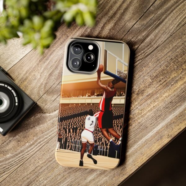Arena Basketball with A Player Dunking Tough Phone Cases - Image 77