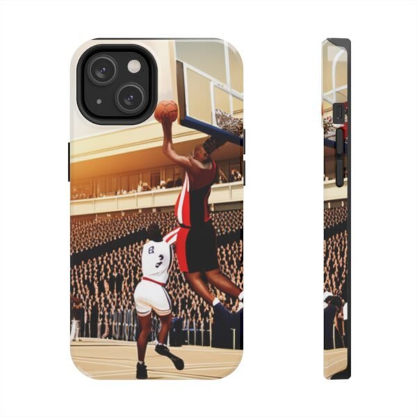 Arena Basketball with A Player Dunking Tough Phone Cases - Image 78