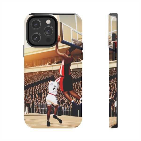 Arena Basketball with A Player Dunking Tough Phone Cases - Image 82