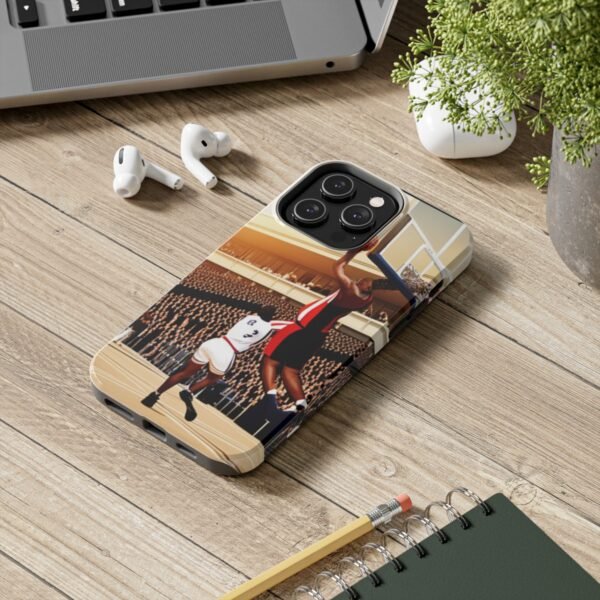 Arena Basketball with A Player Dunking Tough Phone Cases - Image 83