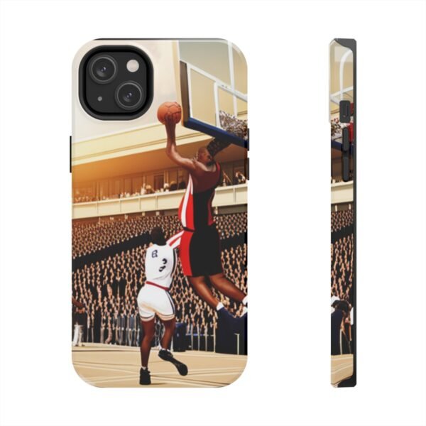 Arena Basketball with A Player Dunking Tough Phone Cases - Image 84