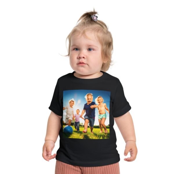 Baby Playing and Having fun  Short Sleeve T-Shirt - Image 11