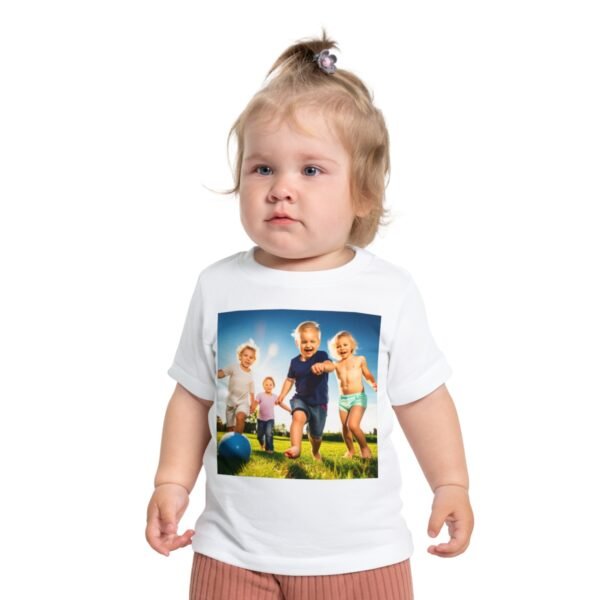 Baby Playing and Having fun  Short Sleeve T-Shirt - Image 7