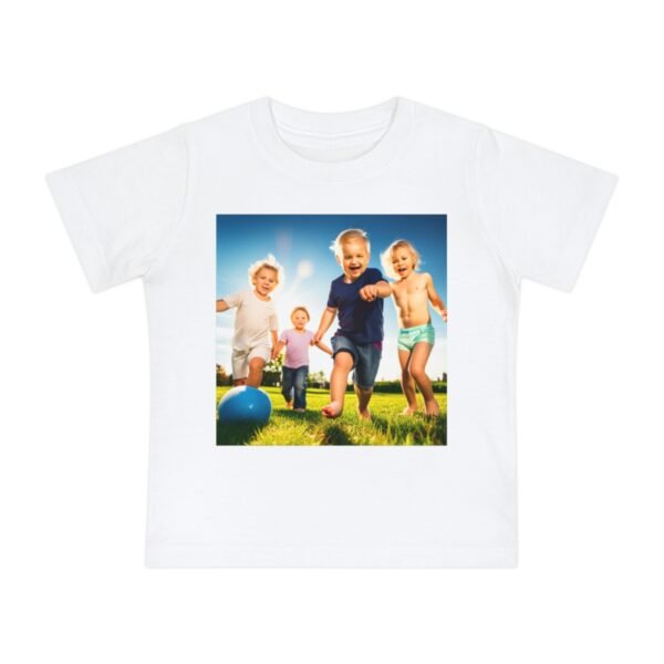 Baby Playing and Having fun  Short Sleeve T-Shirt - Image 5