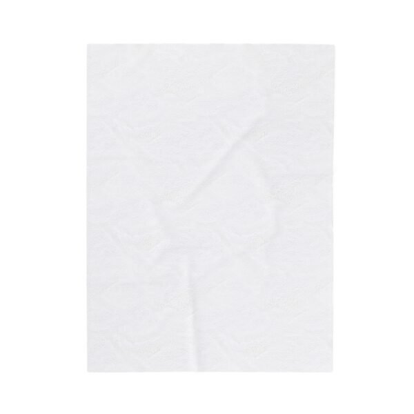 To My Wife. I Only Want To Do Life With You Velveteen Plush Blanket. - Image 2