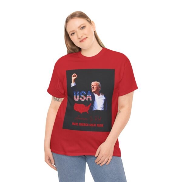 Fight Fight Trump Attempted Assignation America Is Red T-shirt - Image 148