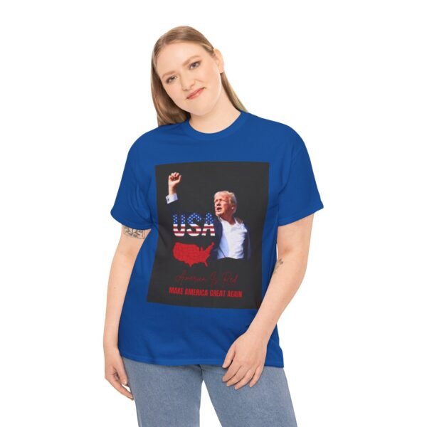 Fight Fight Trump Attempted Assignation America Is Red T-shirt - Image 121