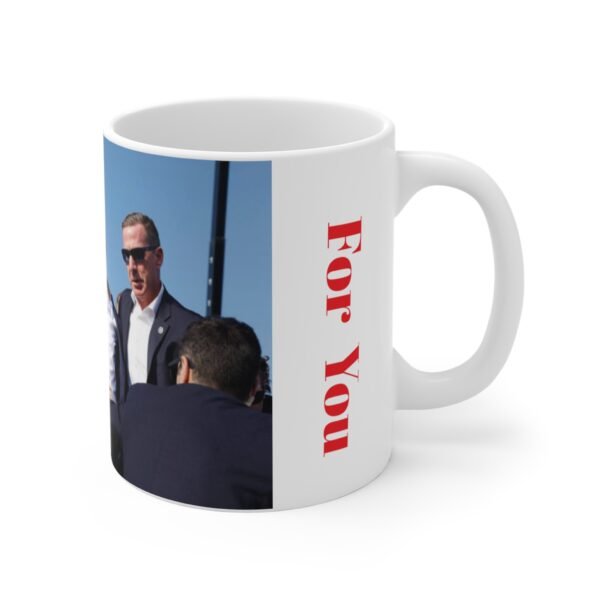 President Trump Fight For The American People Mug 11oz - Image 3