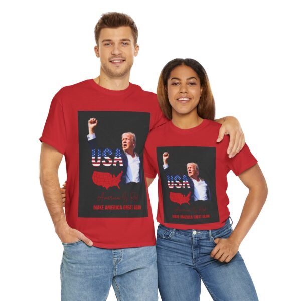 Fight Fight Trump Attempted Assignation America Is Red T-shirt - Image 159