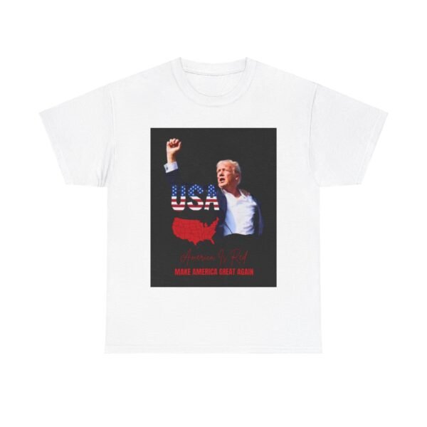 Fight Fight Trump Attempted Assignation America Is Red T-shirt - Image 2