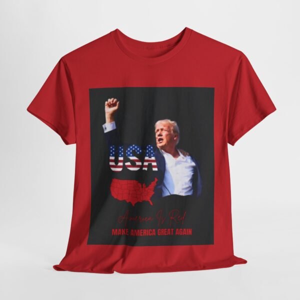 Fight Fight Trump Attempted Assignation America Is Red T-shirt - Image 142