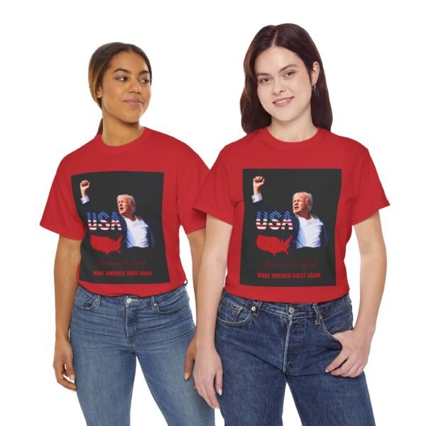 Fight Fight Trump Attempted Assignation America Is Red T-shirt - Image 160