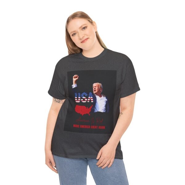 Fight Fight Trump Attempted Assignation America Is Red T-shirt - Image 94