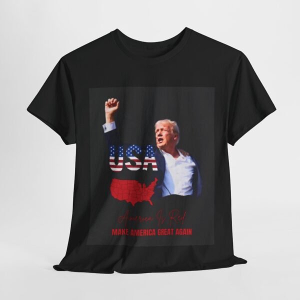 Fight Fight Trump Attempted Assignation America Is Red T-shirt - Image 34