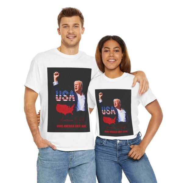 Fight Fight Trump Attempted Assignation America Is Red T-shirt - Image 24