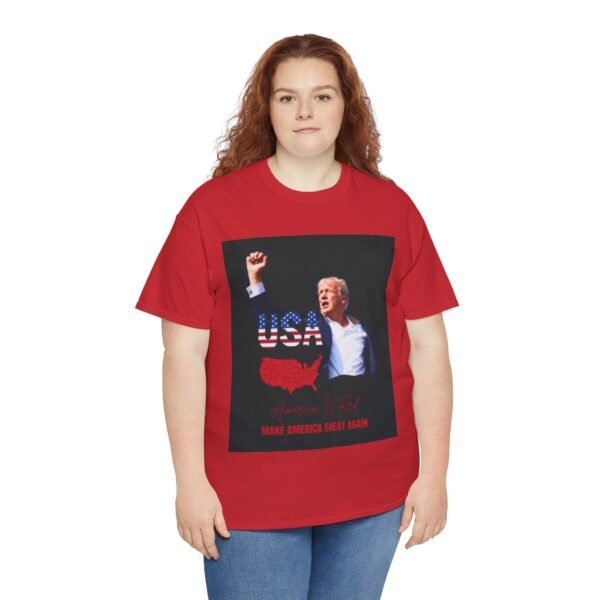 Fight Fight Trump Attempted Assignation America Is Red T-shirt - Image 151