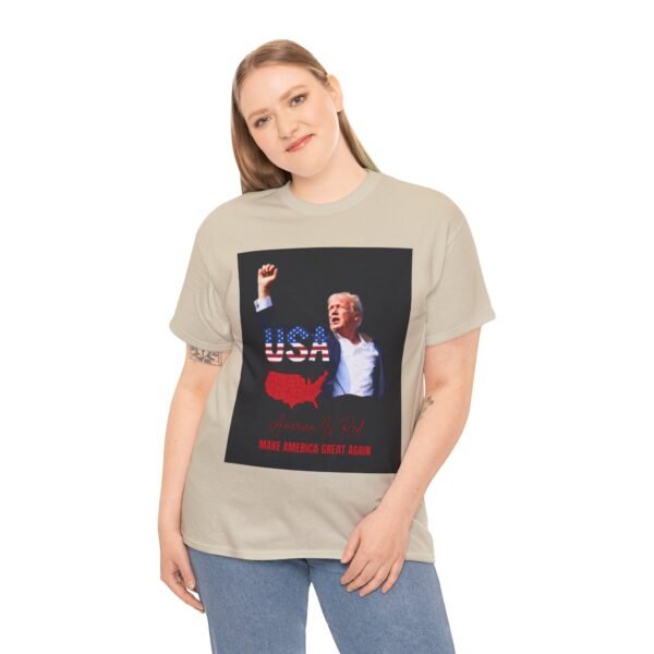 Fight Fight Trump Attempted Assignation America Is Red T-shirt - Image 67