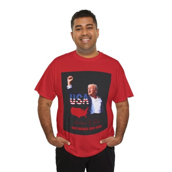 Fight Fight Trump Attempted Assignation America Is Red T-shirt - Image 136