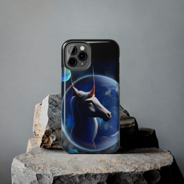 Unicorn in Space Beautiful Tough Phone Cases - Image 5