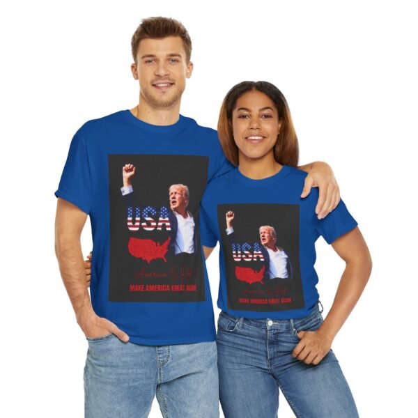 Fight Fight Trump Attempted Assignation America Is Red T-shirt - Image 132