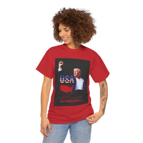 Fight Fight Trump Attempted Assignation America Is Red T-shirt - Image 147