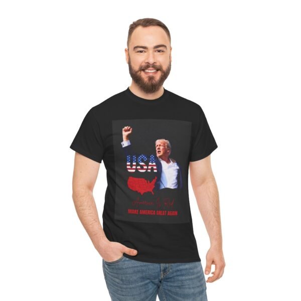 Fight Fight Trump Attempted Assignation America Is Red T-shirt - Image 41