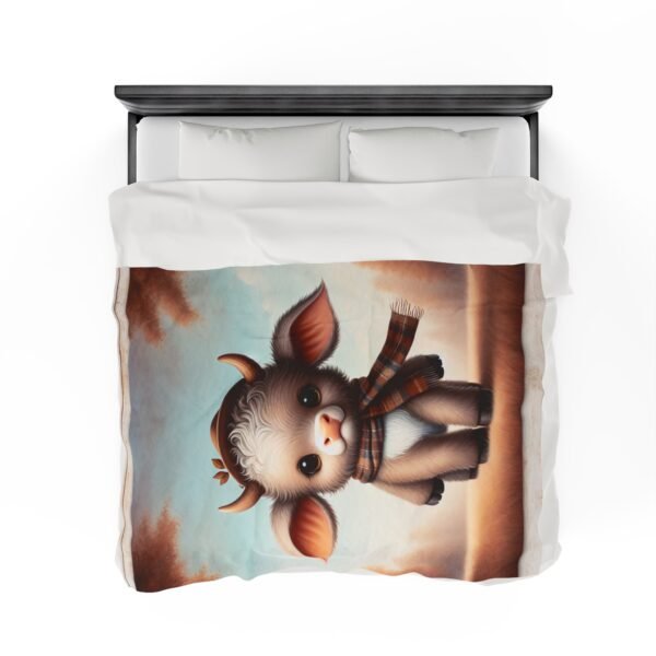 The Cutest Cow Soft Blanket for Home & Office, Bedroom Accessories Blankets Velveteen Plush Blanket - Image 4