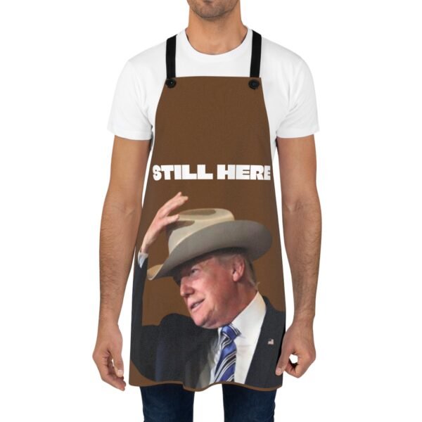 President Trump Sthill Here Apron (AOP) - Image 2