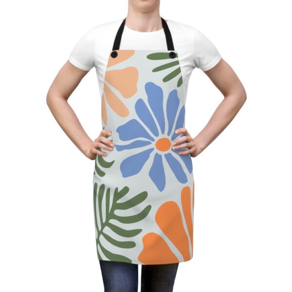 Beautiful Floral Rustic Flowers and Leaves Apron (AOP)