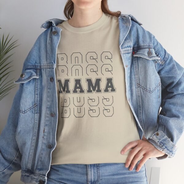Boss Mama Heavy Cotton Tee - Image 104
