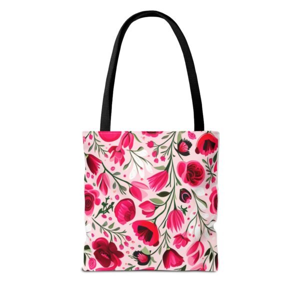 Your Everyday Floral Gym, Work, Grocery, Library, Diaper, Gift Tote Bag (AOP) - Image 9