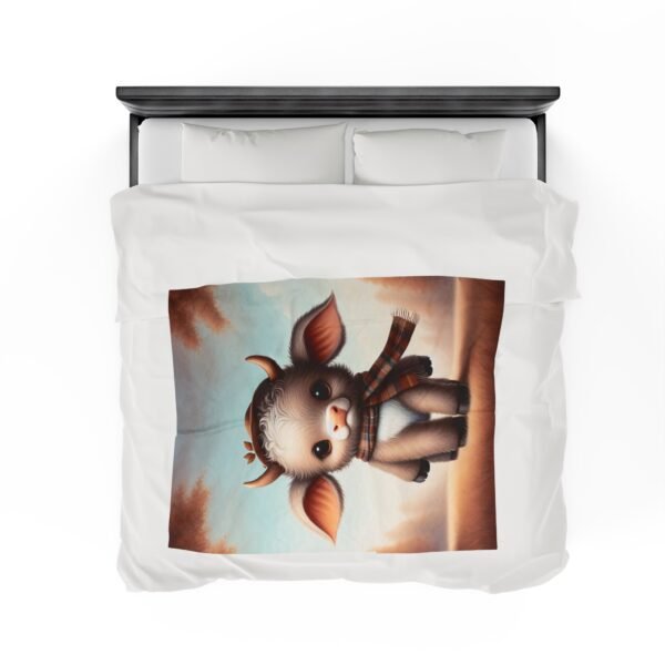 The Cutest Cow Soft Blanket for Home & Office, Bedroom Accessories Blankets Velveteen Plush Blanket - Image 8