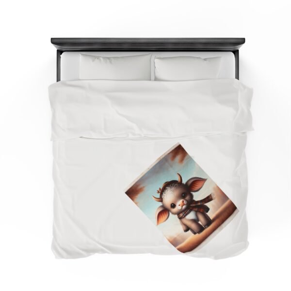 The Cutest Cow Soft Blanket for Home & Office, Bedroom Accessories Blankets Velveteen Plush Blanket - Image 6