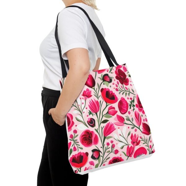 Your Everyday Floral Gym, Work, Grocery, Library, Diaper, Gift Tote Bag (AOP)