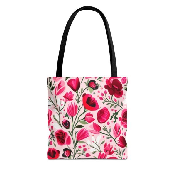 Your Everyday Floral Gym, Work, Grocery, Library, Diaper, Gift Tote Bag (AOP) - Image 8