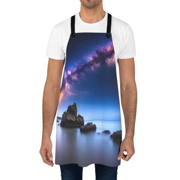 Night Sky Scenery Beautiful Apron (AOP) - Image 2