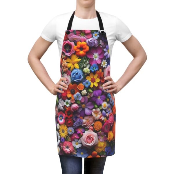 Garden Flowers Of All Colors Apron (AOP)