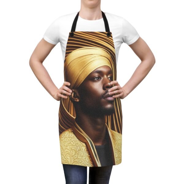 Black King Beautiful Apron (AOP)