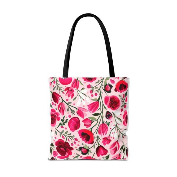 Your Everyday Floral Gym, Work, Grocery, Library, Diaper, Gift Tote Bag (AOP) - Image 3