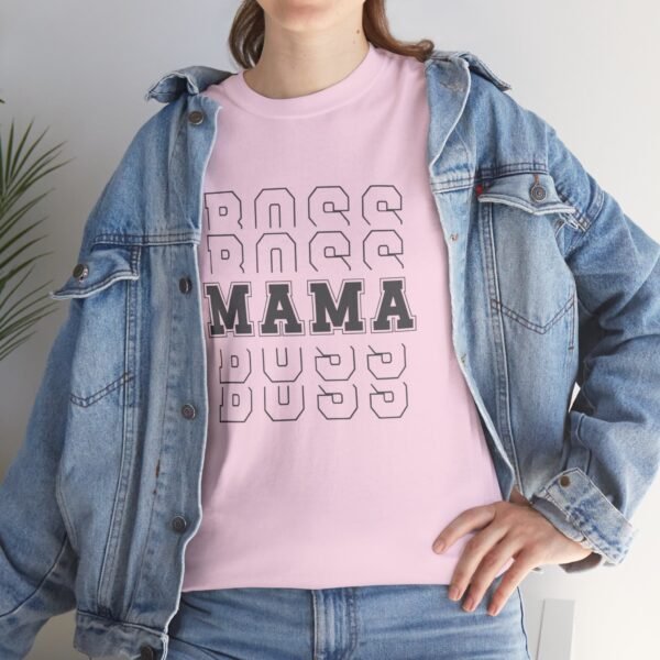 Boss Mama Heavy Cotton Tee - Image 23
