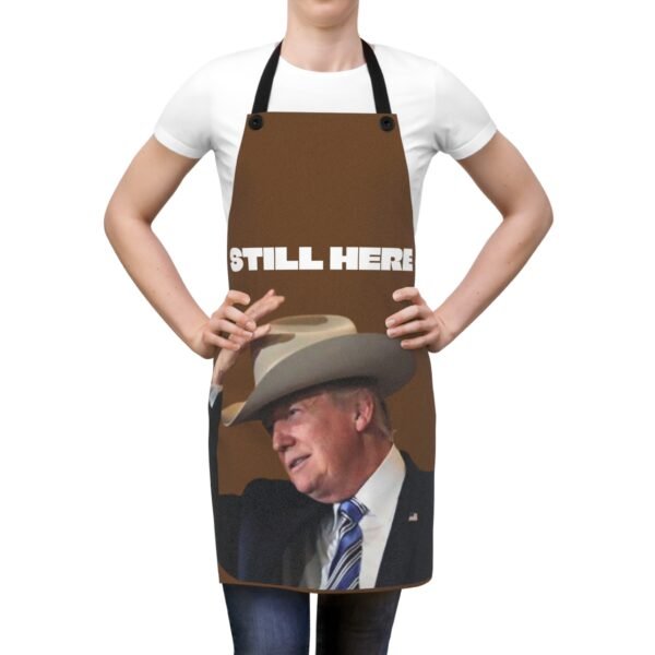 President Trump Sthill Here Apron (AOP)