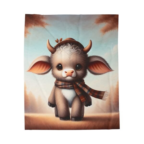 The Cutest Cow Soft Blanket for Home & Office, Bedroom Accessories Blankets Velveteen Plush Blanket - Image 9