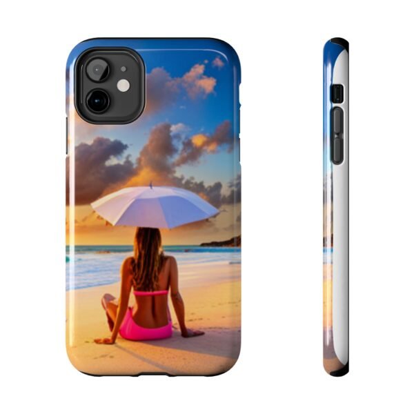 Beautiful Lady On The Beach Tough Phone Cases - Image 8