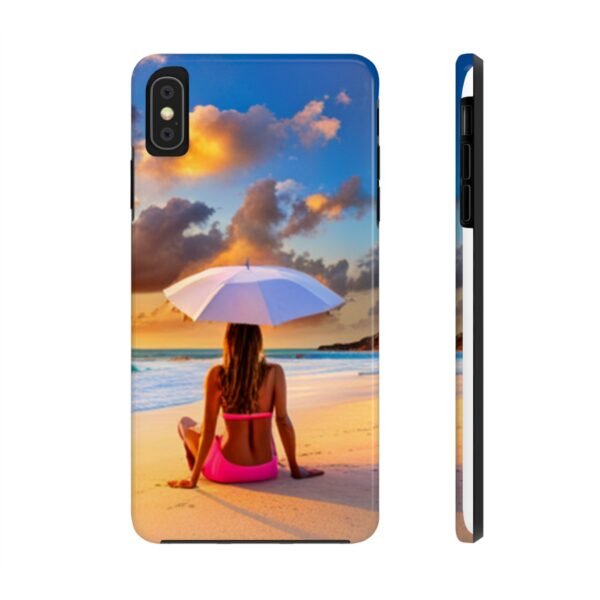 Beautiful Lady On The Beach Tough Phone Cases - Image 7