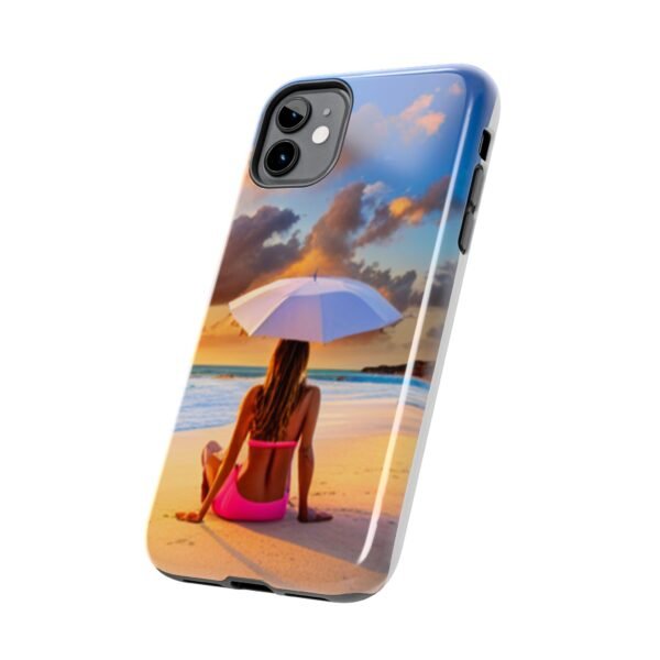 Beautiful Lady On The Beach Tough Phone Cases - Image 10
