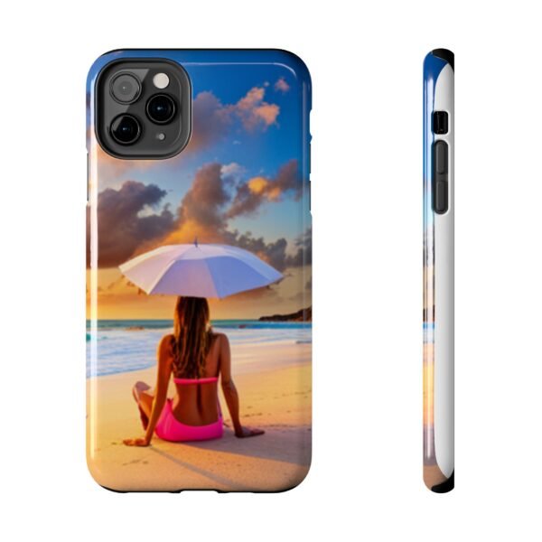 Beautiful Lady On The Beach Tough Phone Cases - Image 14