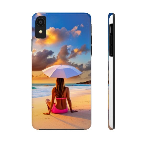 Beautiful Lady On The Beach Tough Phone Cases - Image 5